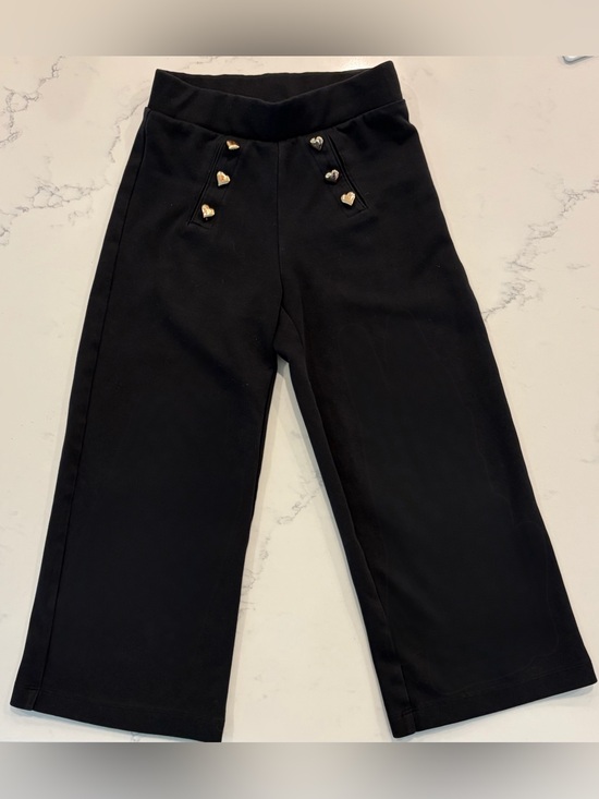 Old Navy Other - Old Navy Black Wide-Leg Pants with Gold Heart Studs